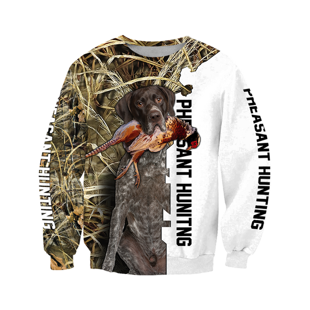 Pheasant Hunting 3D All Over Printed Shirts For Men And Women JJ140202-Apparel-MP-Sweatshirts-S-Vibe Cosy™