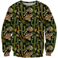 All Over Print Cactus And Skull-Apparel-NTH-Sweatshirt-S-Vibe Cosy™