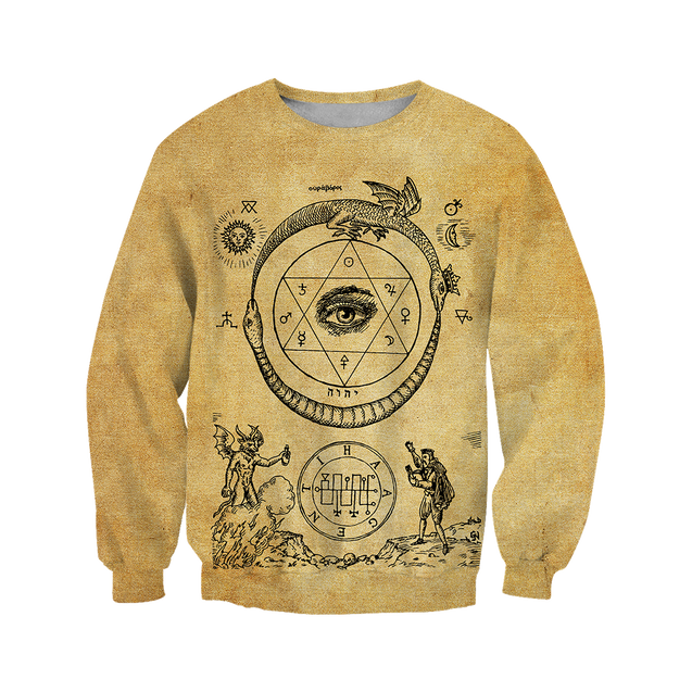 Alchemy 3D All Over Printed Shirts Hoodie JJ140102-Apparel-MP-Sweatshirts-S-Vibe Cosy™