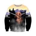 Pheasant Vizsla Hunting 3D All Over Printed Shirts For Men And Women JJ110203-Apparel-MP-Sweatshirts-S-Vibe Cosy™