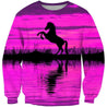 All Over Print Silhouette Hourse-Apparel-Phaethon-Sweatshirt-S-Vibe Cosy™