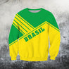 Brasil Coat Of Arms Hoodie - Mount Style-Apparel-Phaethon-Sweat Shirt-S-Vibe Cosy™