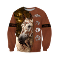 Appaloosa Horse 3D All Over Printed Shirts JJ070503-Apparel-TA-Sweatshirts-S-Vibe Cosy™