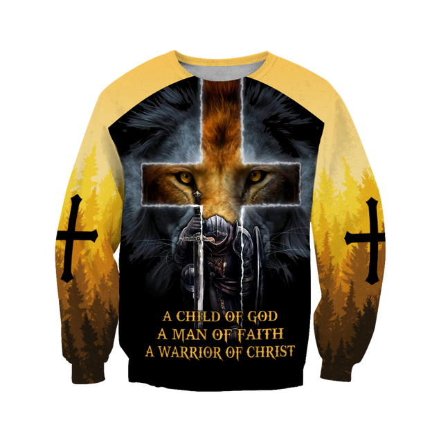 Knight God Jesus 3D All Over Printed Shirt Hoodie For Men And Women JJ240302-Apparel-MP-Sweatshirt-S-Vibe Cosy™