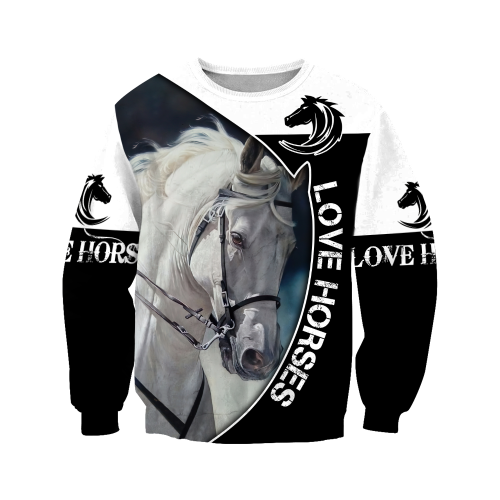 Love Horse 3D All Over Printed Shirts JJ230402-Apparel-TA-Sweatshirts-S-Vibe Cosy™