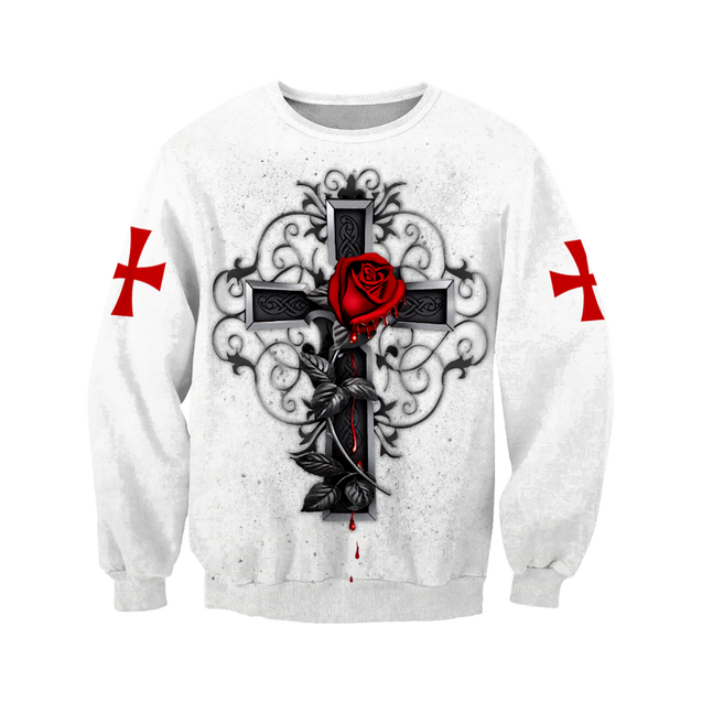 Knight God Jesus 3D All Over Printed Shirt Hoodie For Men And Women JJ240303-Apparel-MP-Sweatshirt-S-Vibe Cosy™