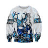 3D All Over Print Deer Hunting Hoodie TN070801