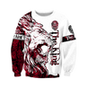Alpha King Lion Tattoo 3D All Over Printed Combo Sweater + Sweatpant