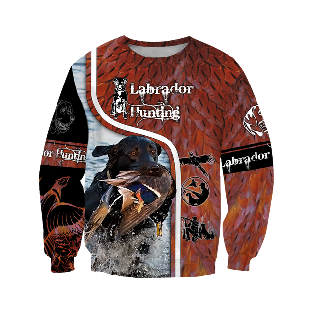 Pheasant Hunting Camo 3D Over Printed Unisex Deluxe Hoodie ML