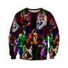 German shepherd colorful hoodie shirt for men and women JJW16092003S