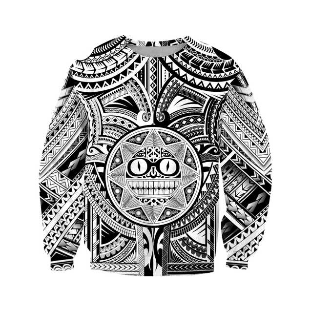 Amazing Polynesian Tattoo And Hawaii Hoodie-ML-Apparel-ML-SweatShirts-S-Vibe Cosy™