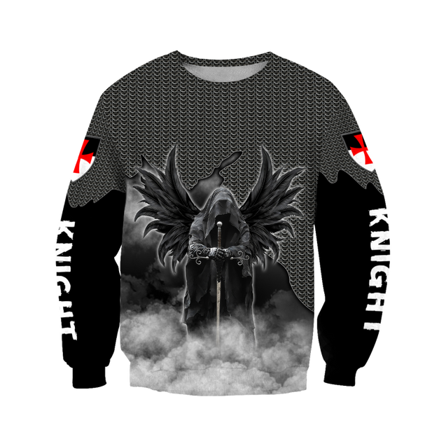 Knight 3D All Over Printed Shirts JJW08072002-Apparel-MP-Sweatshirt-S-Vibe Cosy™