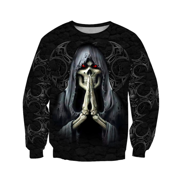 April Guy Skull 3D All Over Printed Unisex Hoodie