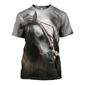 3D All Over Printed Beautiful Horse Art-Horse-HP Arts-T-shirt-XS-Vibe Cosy™