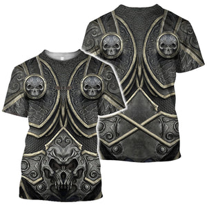 3D PRINTED LICH KING TOPS-Apparel-6teenth World-T-Shirt-S-Vibe Cosy™