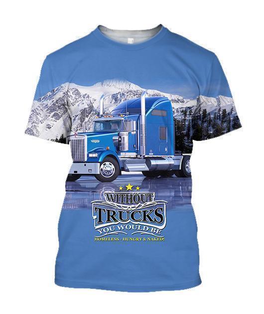 3D All Over Printed Truck Clothes-Apparel-6teenth World-T-Shirt-S-Vibe Cosy™