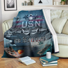 US Navy 3D All Over Printed Blanket