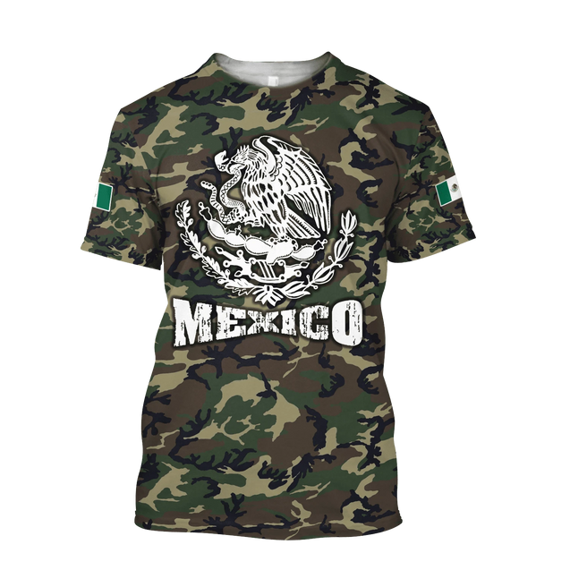 Mexico Combo T-shirt and Short 3D All Over Printed  no1