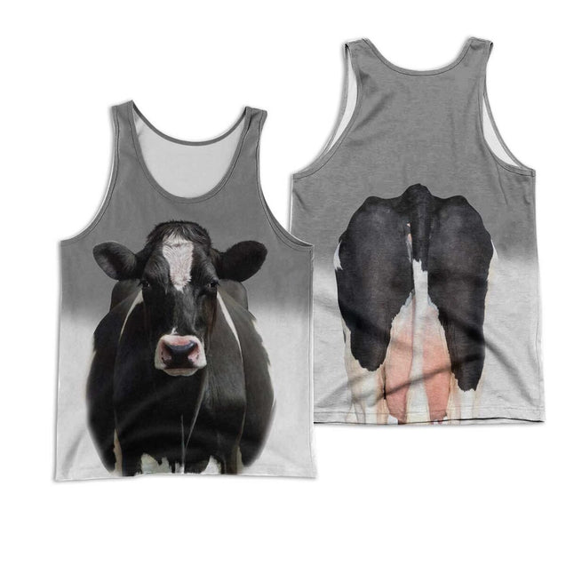 Premium Farmer Cow 3D All Over Printed Unisex Shirts