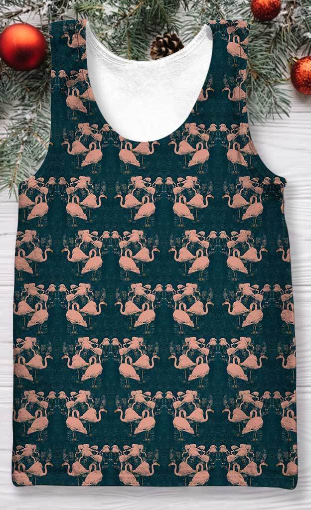 3D All Over Print Many Flamingo Hoodie-Apparel-HD09-Tank Top-S-Vibe Cosy™