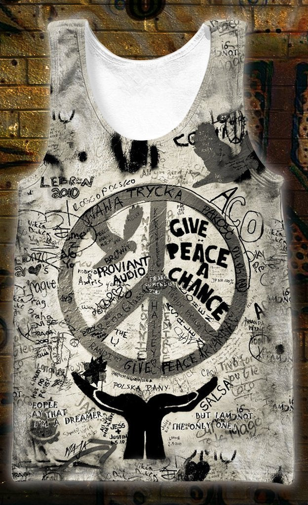 3D All Over Print American Hippie Hoodie PL-Apparel-PL8386-Tank Top-S-Vibe Cosy™