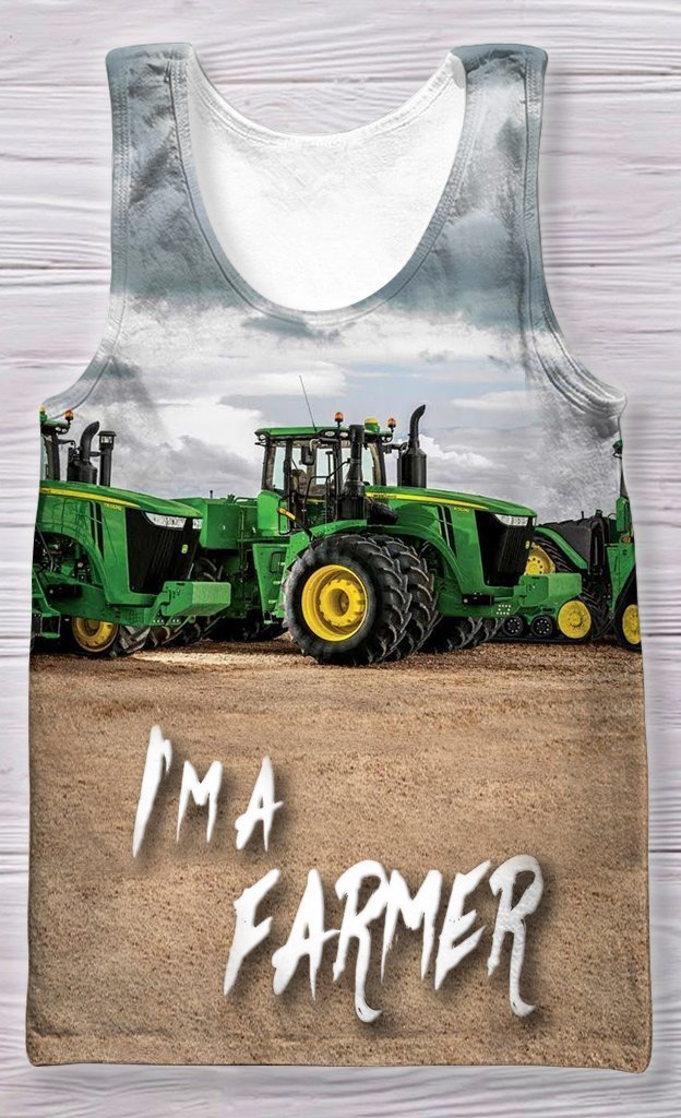 I am a Farmer Hoodie-Apparel-HD09-Tank Top-S-Vibe Cosy™