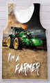 I am a Farmer In The Afternoon Hoodie-Apparel-HD09-Tank Top-S-Vibe Cosy™