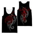 Scorpio Tattoo 3D All Over Printed Shirt for Men and Women