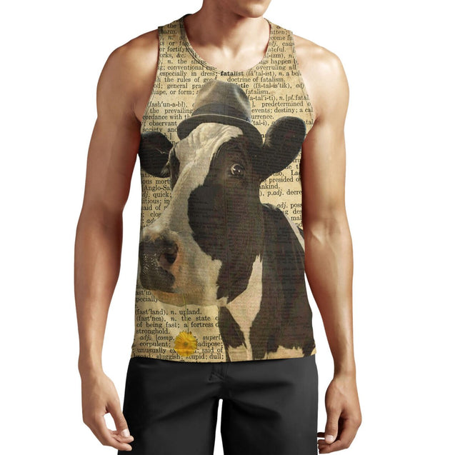 Premium Farmer Cow 3D All Over Printed Unisex Shirts