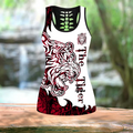 Tiger Red Tattoo Combo Tank Top + Legging JJW17082002