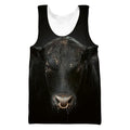 3D All Over Printed Black Cow Hoodie-Apparel-HD09-Tank Top-S-Vibe Cosy™