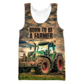 Born To Be a Farmer Hoodie-Apparel-HD09-Tank Top-S-Vibe Cosy™