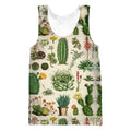 3D All Over Print Cacti Shirt-Apparel-NTH-Tank Top-S-Vibe Cosy™
