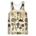 Beautiful Mushroom Art all over-Apparel-NTH-Tank Top-S-Vibe Cosy™