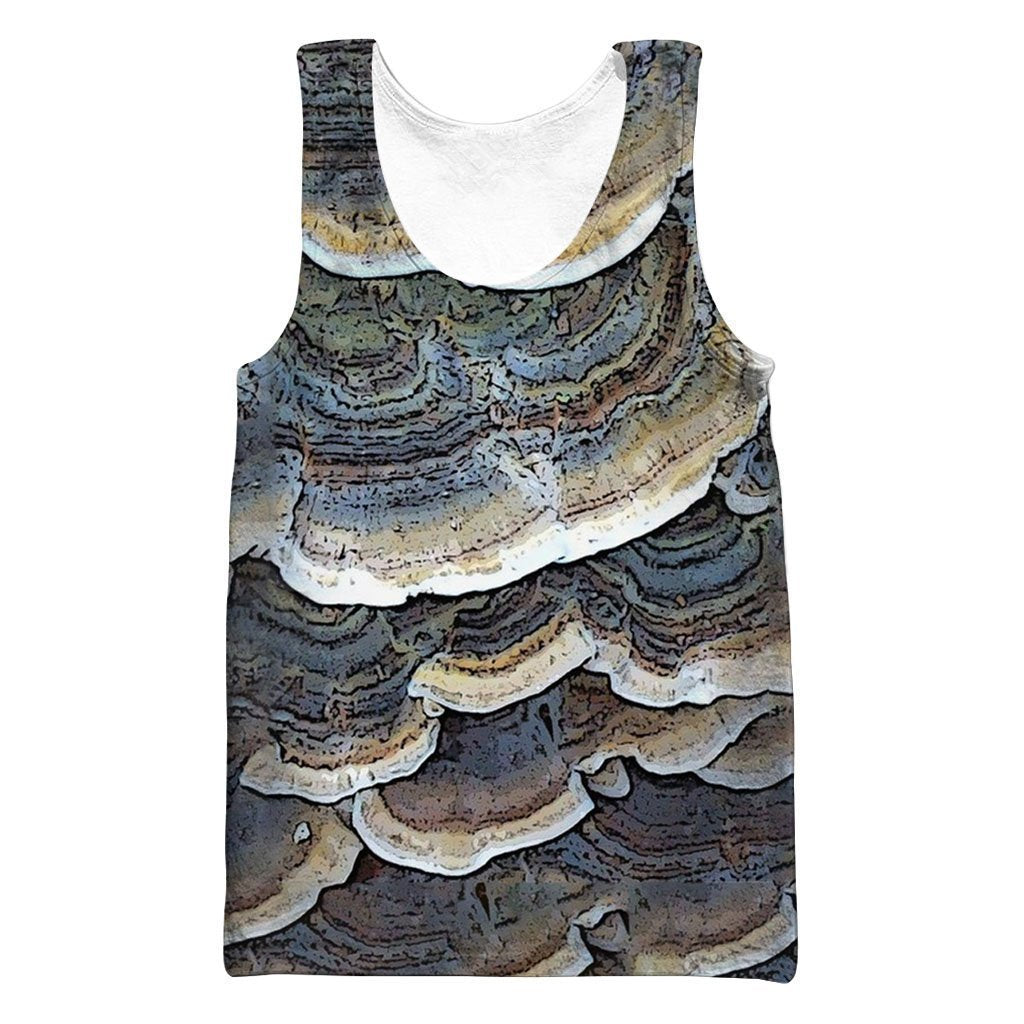 All Over Print Mushroom Art-Apparel-NTH-Tank Top-S-Vibe Cosy™