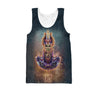 3D All Over Print Osiris God Hoodie-Apparel-Khanh Arts-Tank Top-S-Vibe Cosy™