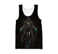 3D All Over Print Pin Anubis Hoodie-Apparel-Khanh Arts-Tank Top-S-Vibe Cosy™
