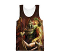 3D All Over Ptah Egyptian God Hoodie-Apparel-Khanh Arts-Tank Top-S-Vibe Cosy™