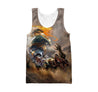 3D All Over Print Horus's revenge Hoodie-Apparel-Khanh Arts-Tank Top-S-Vibe Cosy™