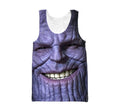 3D All Over Print Thanos Face-Apparel-HD09-Tank Top-S-Vibe Cosy™