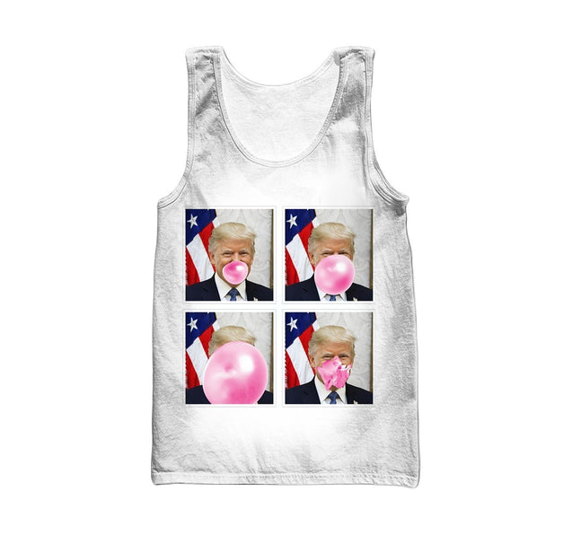 3D All Over Print Donal Trump-Apparel-HD09-Tank Top-S-Vibe Cosy™