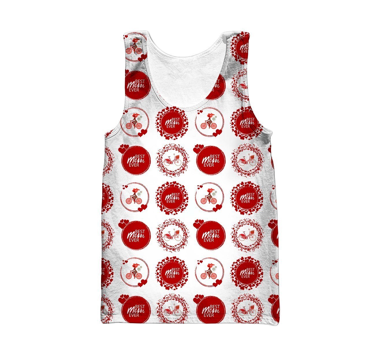 3D All Over Best Mom Ever Hoodie-Apparel-Khanh Arts-Tank Top-S-Vibe Cosy™