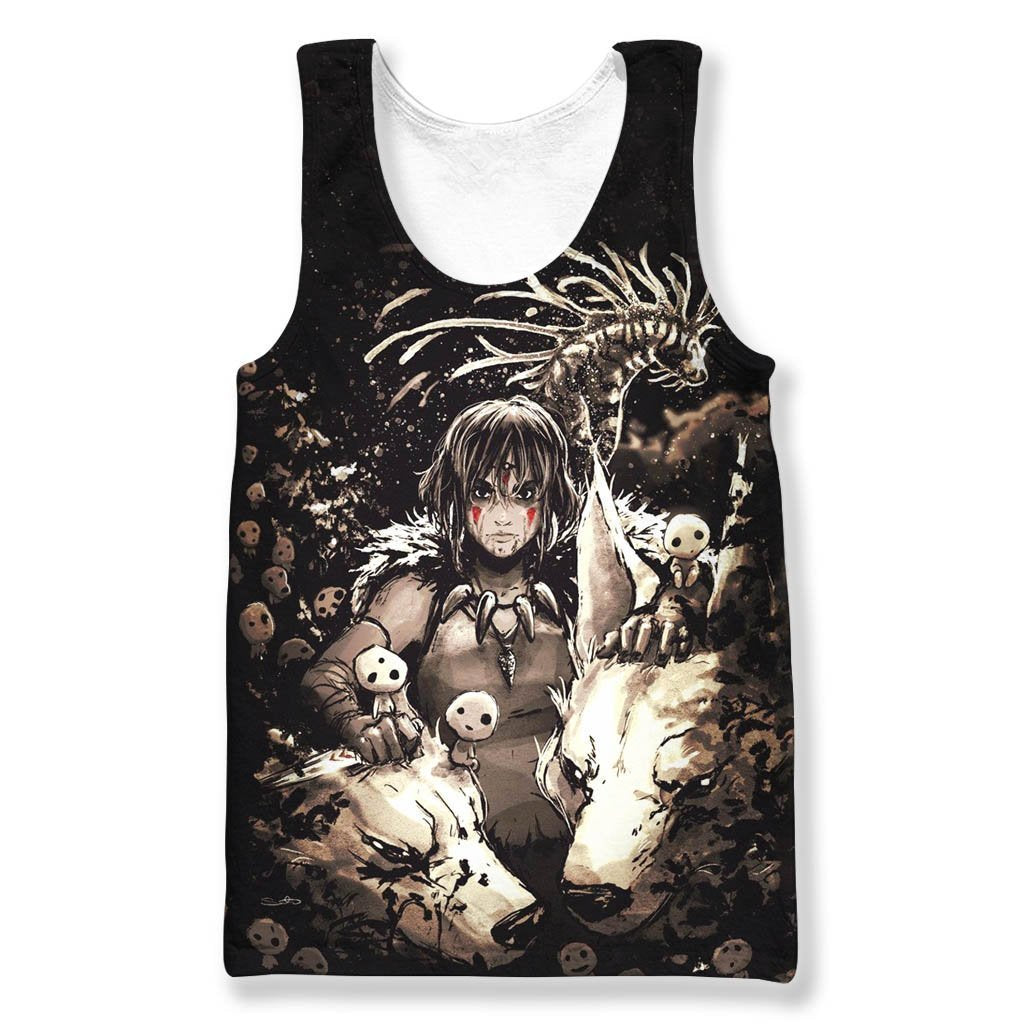 3D All Over Print Bird's Eye Fine Hoodie-Apparel-HD09-Tank Top-S-Vibe Cosy™