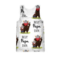 3D All Over Print Best Papa Ever-Apparel-Khanh Arts-Tank Top-S-Vibe Cosy™