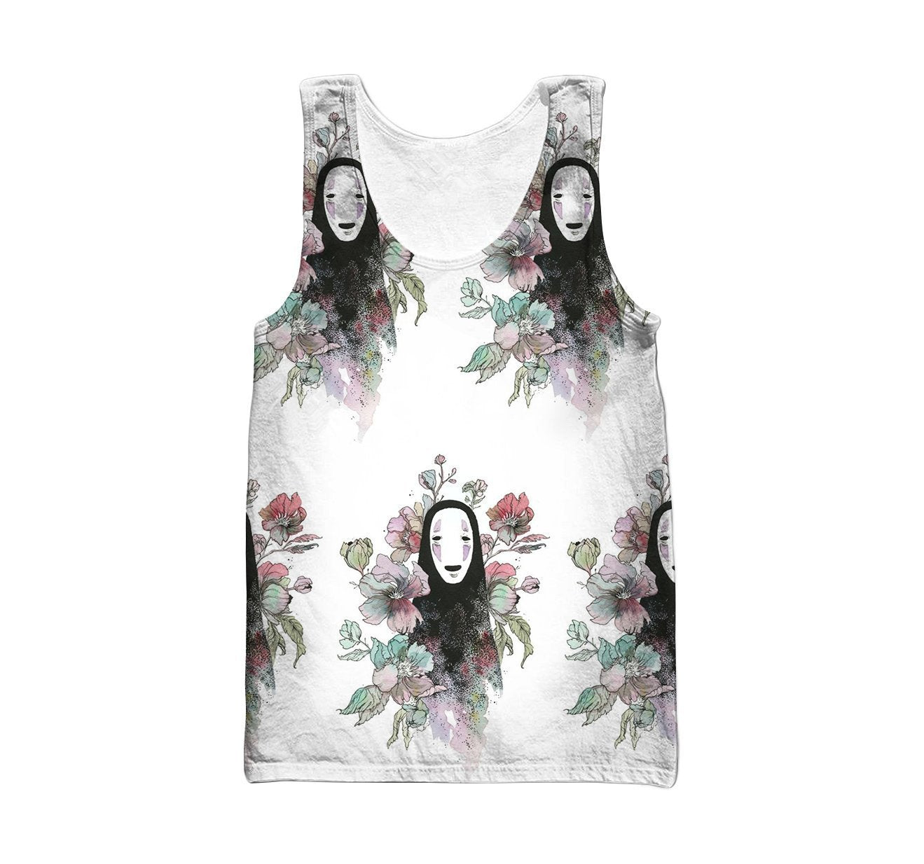 3D All Over Print Spirited Away Anime Hoodie-Apparel-Khanh Arts-Tank-S-Vibe Cosy™