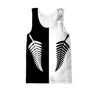 NEW ZEALAND SILVER FERN IN B&W STYLE HOODIE C1-Apparel-Khanh Arts-Tank Top-S-Vibe Cosy™