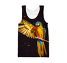 3D All Over Print Parrot L154000 Hoodie-Apparel-PHL-Tank Top-S-Vibe Cosy™