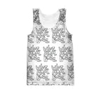 3D All Over Black Wife Mom Boss Hoodie-Apparel-Khanh Arts-Tank Top-S-Vibe Cosy™