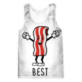 Best Bacon Hoodie-Apparel-GP Art-Tank Top-S-Vibe Cosy™