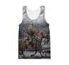 3D All Over Print Mongol Warriors War Hoodie-Apparel-Khanh Arts-Tank Top-S-Vibe Cosy™